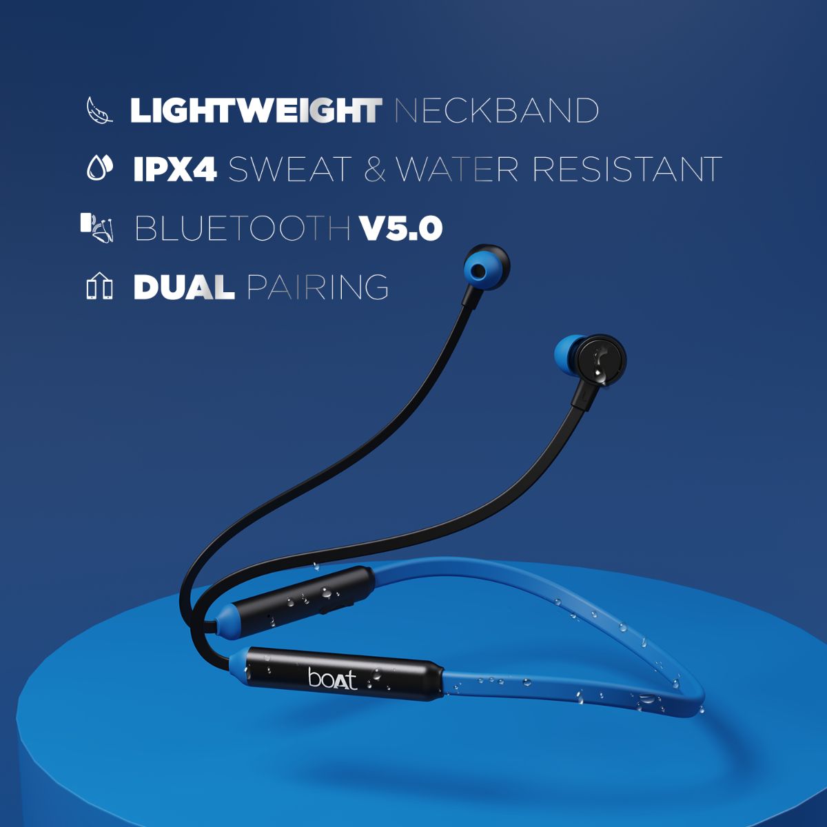boat 103 wireless bluetooth headset