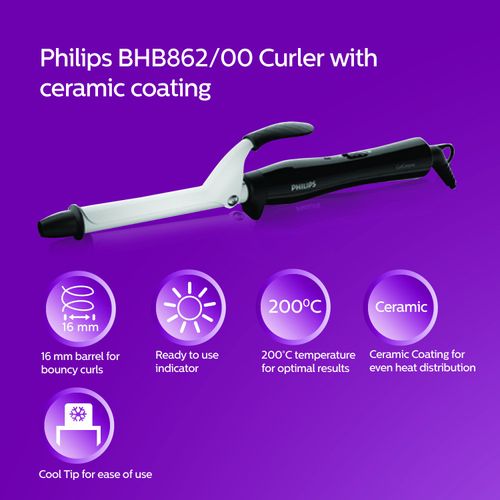 Philips Hair Curler (BHB862/00): Buy Philips Hair Curler (BHB862/00) Online  at Best Price in India | Nykaa