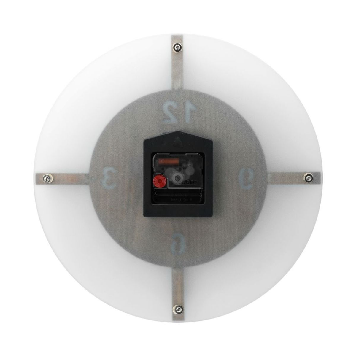 Titan half outlet moon wall clock