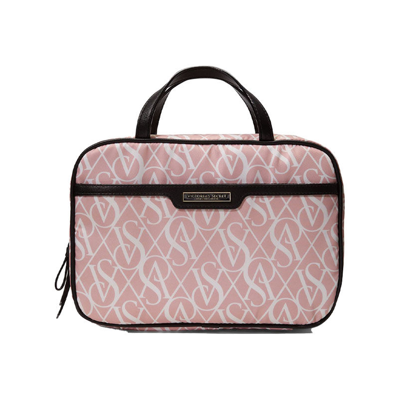 Buy Victoria's Secret Signature Cosmetic Bag Makeup Bag Large Online at Low  Prices in India 