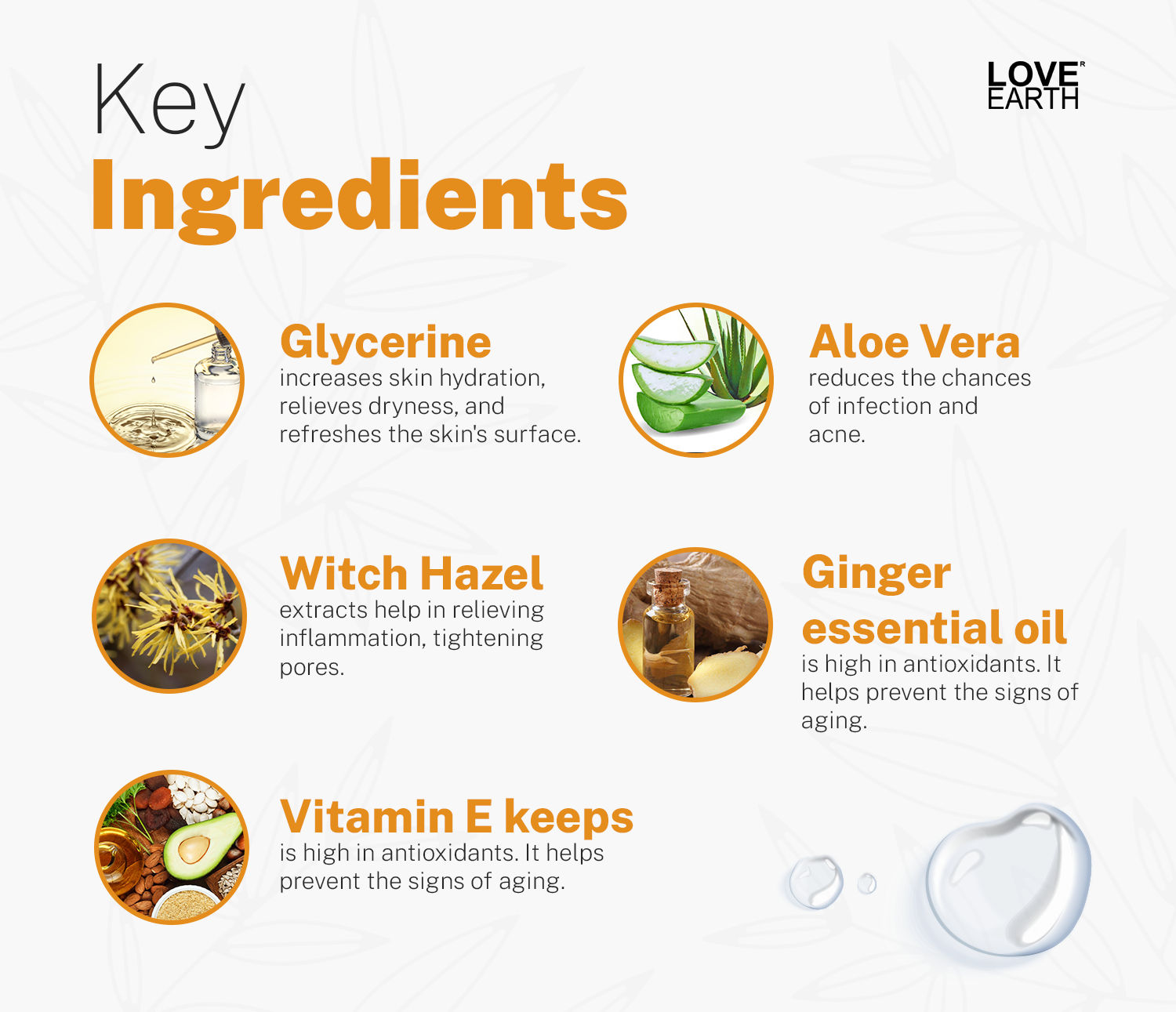 Love Earth Vitamin C Serum for Skin HydrationHyperpigmentation with