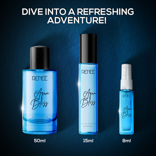 Renee Cosmetics Aqua Bliss Eau De Parfum, Luxury Perfume for Women,  Premium, Long-Lasting Elegance