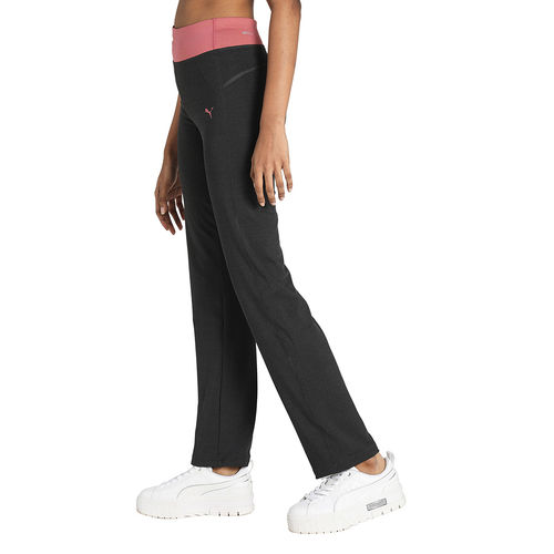 Buy Puma Ess Straight Leg Womens Grey Casual Track Pant Online