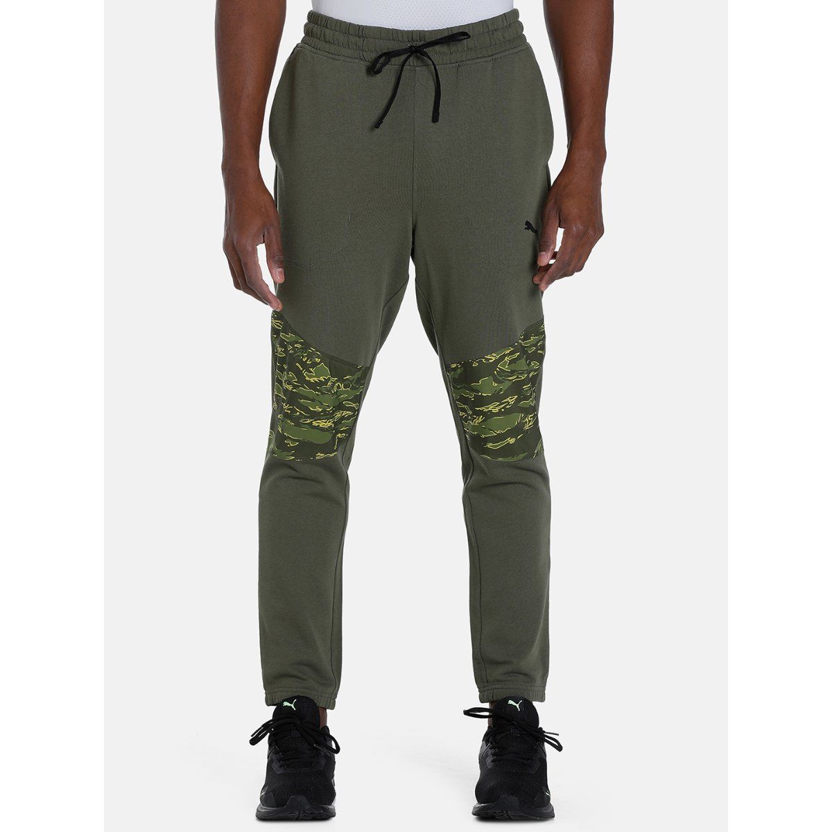 Puma on sale green joggers