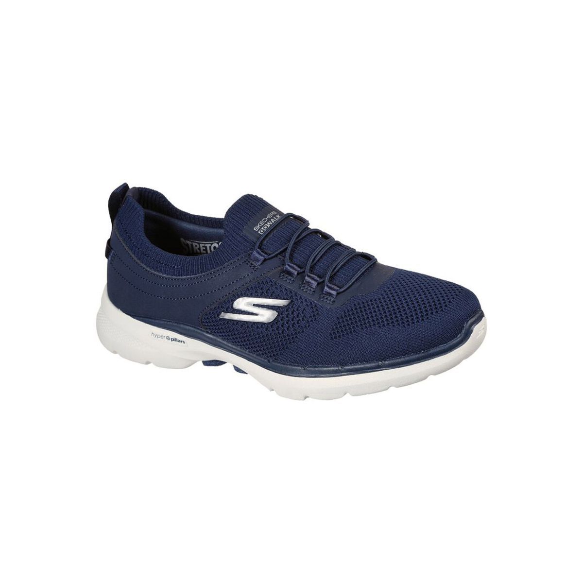 Buy SKECHERS Go Walk 6 - Summer Sparks Navy Walking Shoes Online