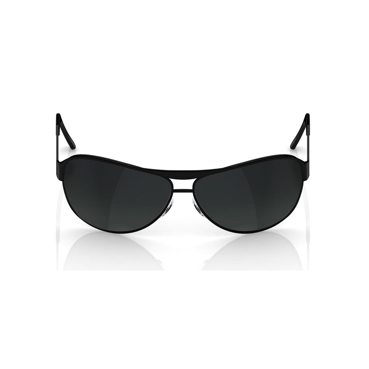 Buy Fastrack Black Aviator Sunglasses (M171BK1V) Online