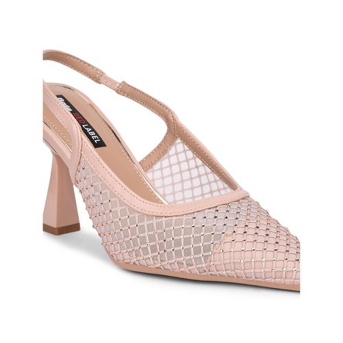 Bata Women Nude Elegant Kitten Sandal Heels (UK 5)