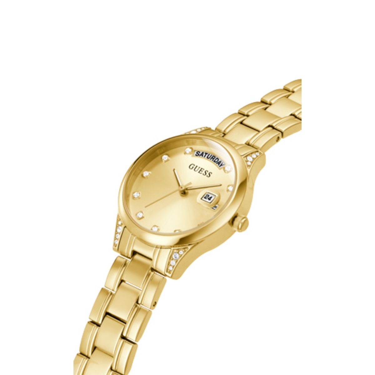 Buy Guess Analog Gold Dial Women Watch Gw0385l2 Online