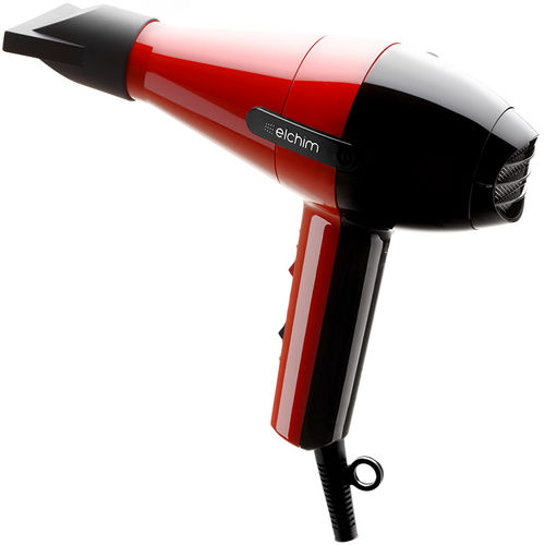 Elchim 2001 HP Red Black Professional Classic Hairdryer