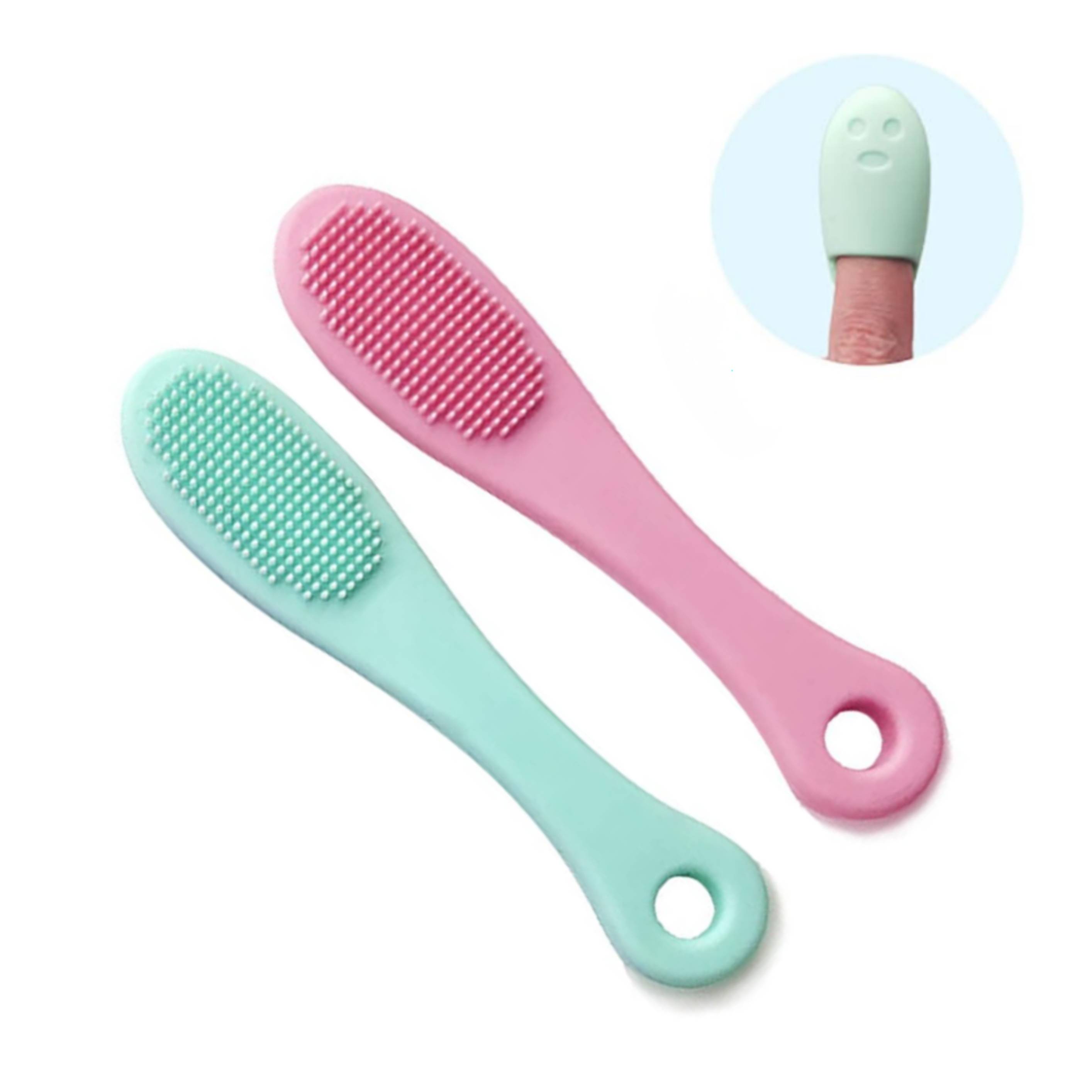 MEPOINT Silicone Nose Scrubber Deep Pore Cleansing And Blackhead Removal Pack Of 2