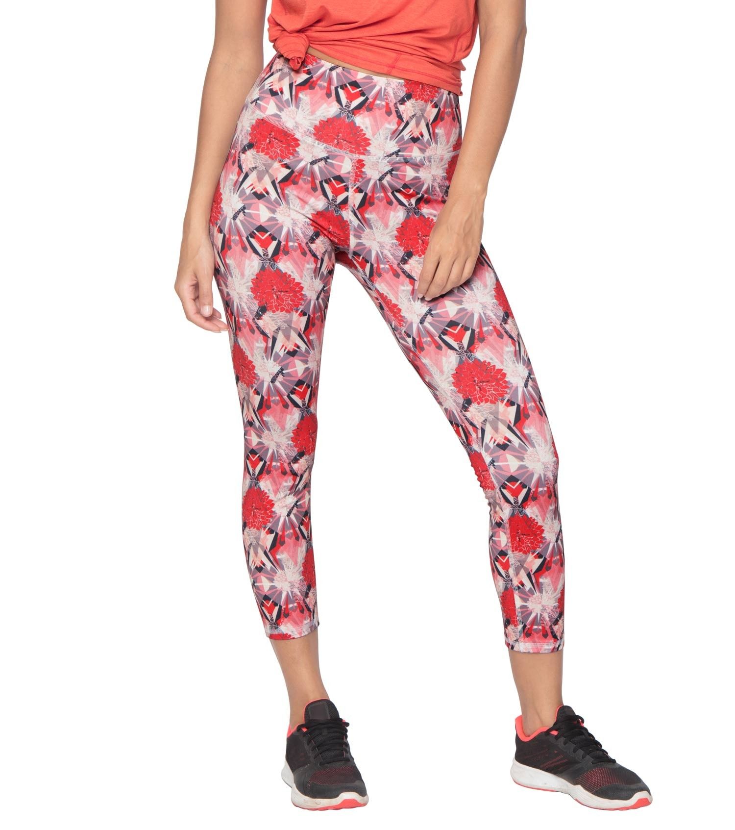 Enamor pajamas_sleepwear_women : Buy Enamor Athleisure E040 High Waisted  7/8 Dry Fit Printed Hugged Leggings Grey Online | Nykaa Fashion