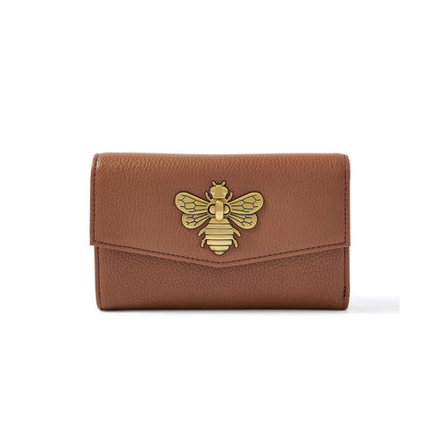 Brown Bumble Bee Bag with Wallet