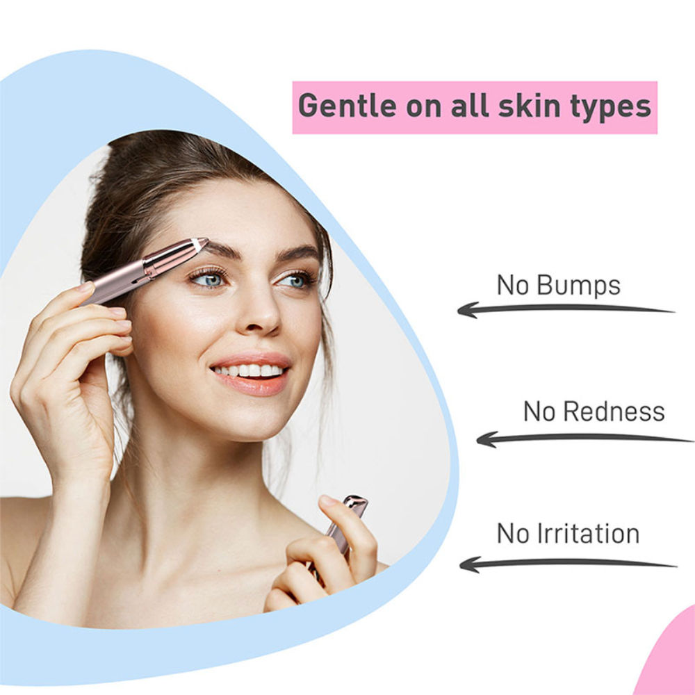 Sirona Electronic Eyebrow Facial Hair Removal Trimmer or Razor for