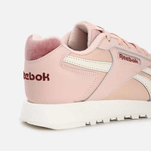 Reebok Womens Glide Running Shoes Pink (UK 3)