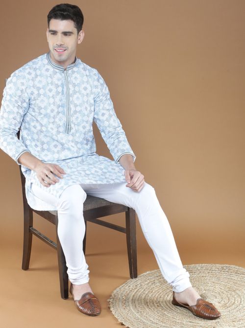 Formal Shoes Footwear With Blue Kurta Pajama Buy Sanwara