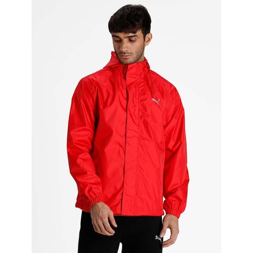 Puma Rain Coat Red Puma Men's Rain Jacket Red