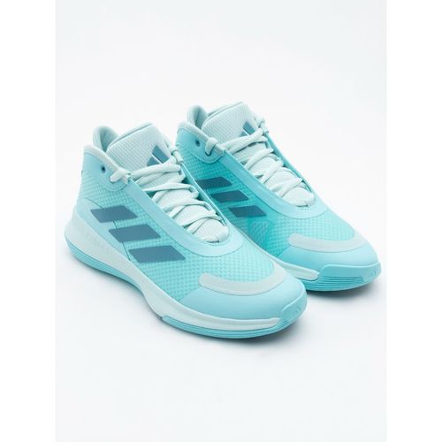 adidas Bounce Legends Unisex Blue Basketball Shoes (UK 4)