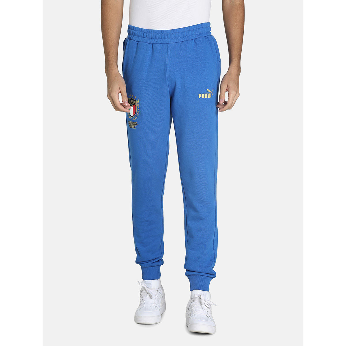 Puma FIGC Winner Track Pants Men Blue 