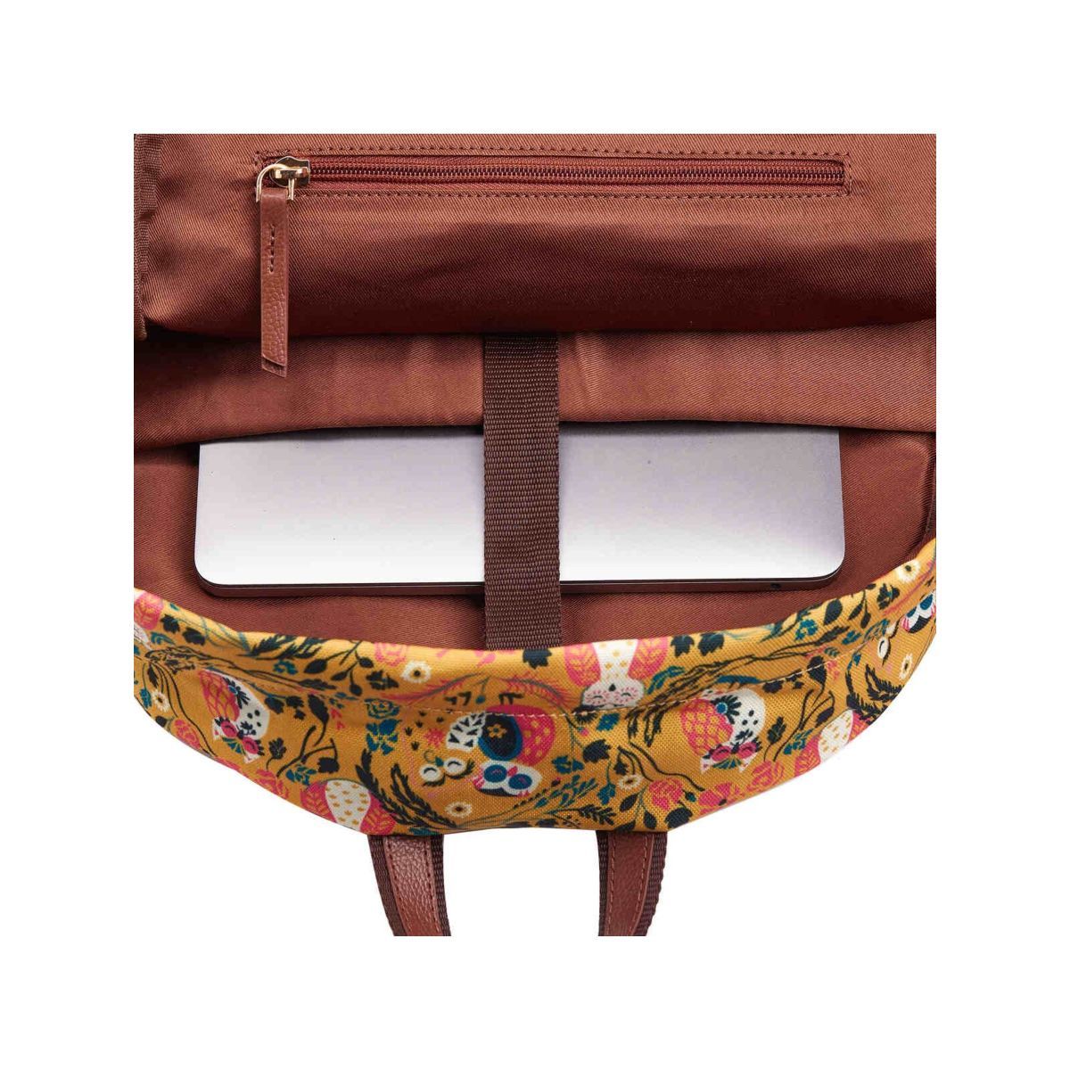 Buy Teal by CHUMBAK Jungle Stories Laptop Backpack Online