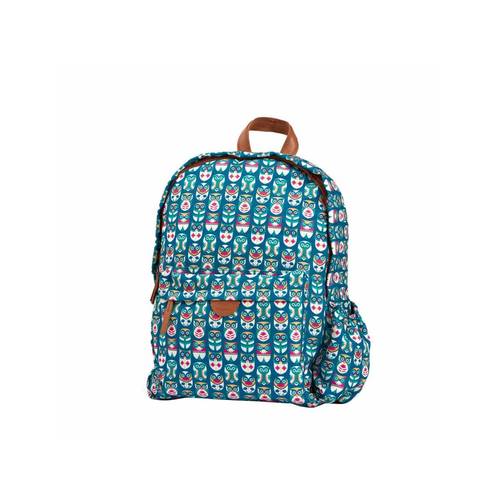 Buy Teal by CHUMBAK Owl March Laptop Backpack Online display picture 3