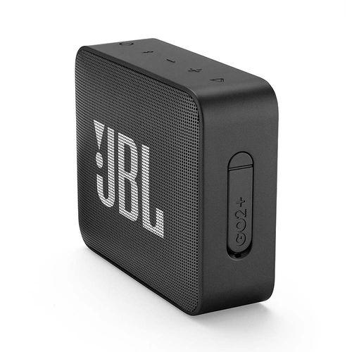 JBL Go2 Plus Portable Bluetooth Speaker with Mic (Black)