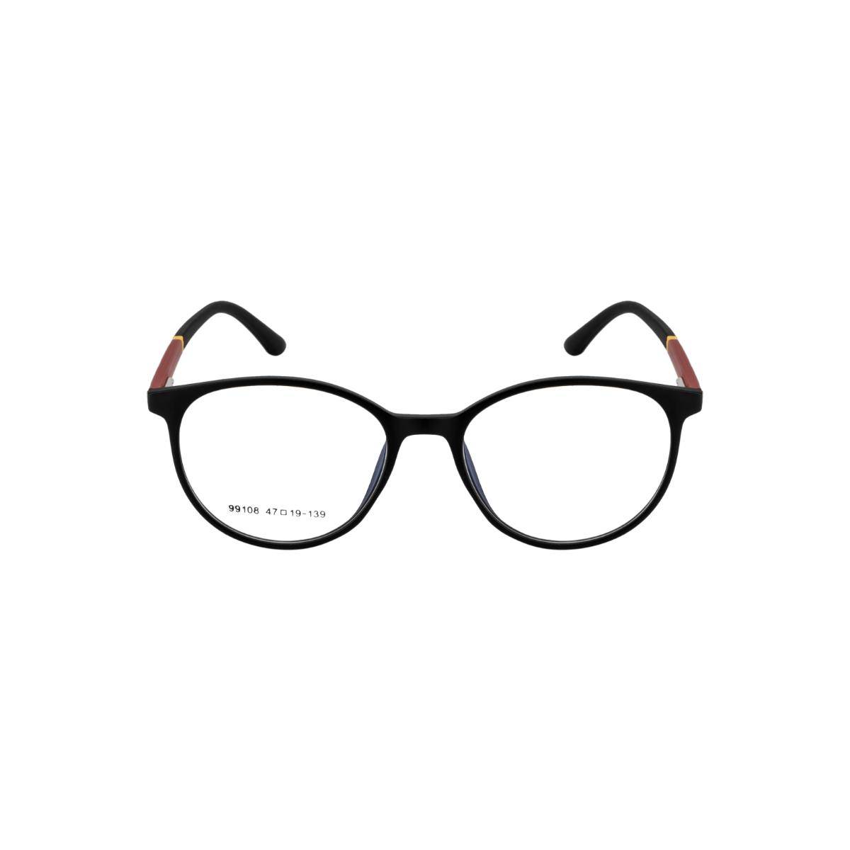 GOLDBERG Matt Black Unisex Eyeglass Frame