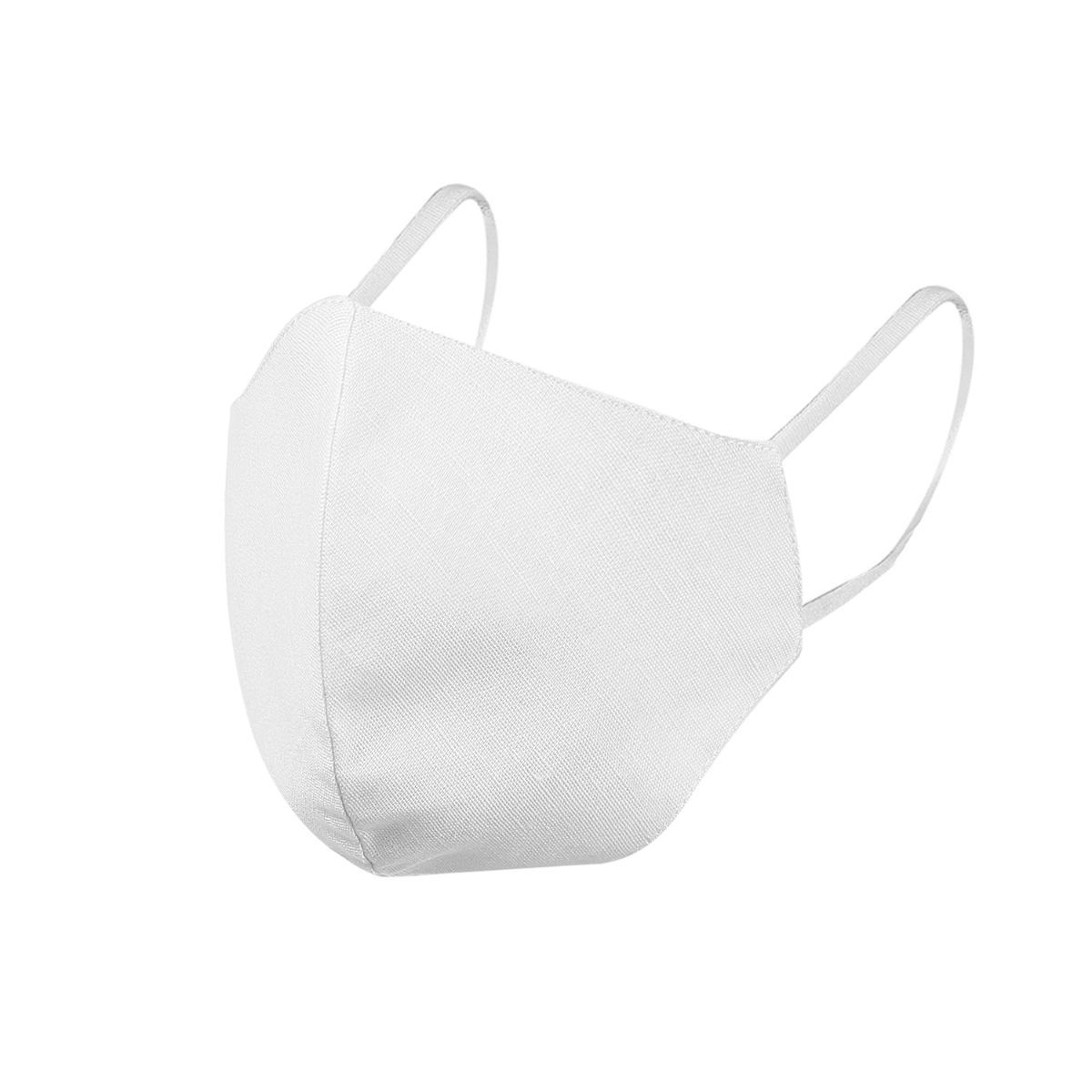 Toffcraft Triple Layer Cotton Linen Face Masks, Pack Of 3 Free Size