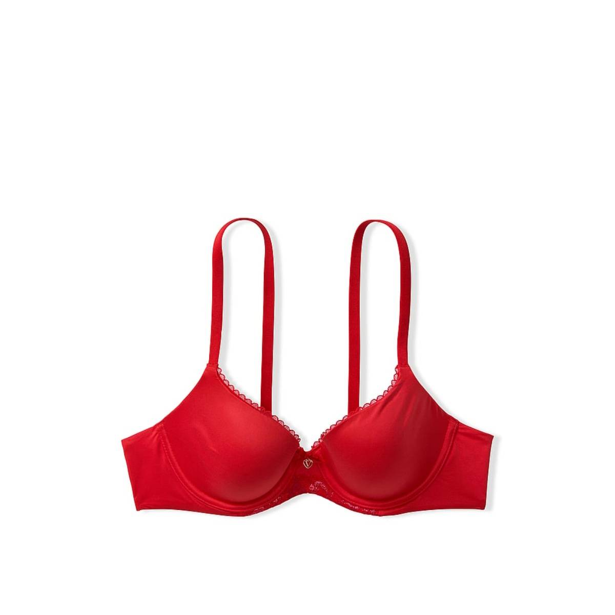 Buy Victoria's Secret Red Body By Victoria Lightly-Lined Demi Bra (38D ...