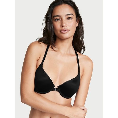 Victoria's Secret Black Body By Victoria Lightly Lined Full-Coverage  Racerback Bra (38DDD)