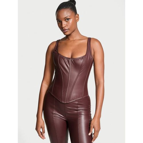 Buy Victoria's Secret Red Very Sexy Classic Faux Leather Corset