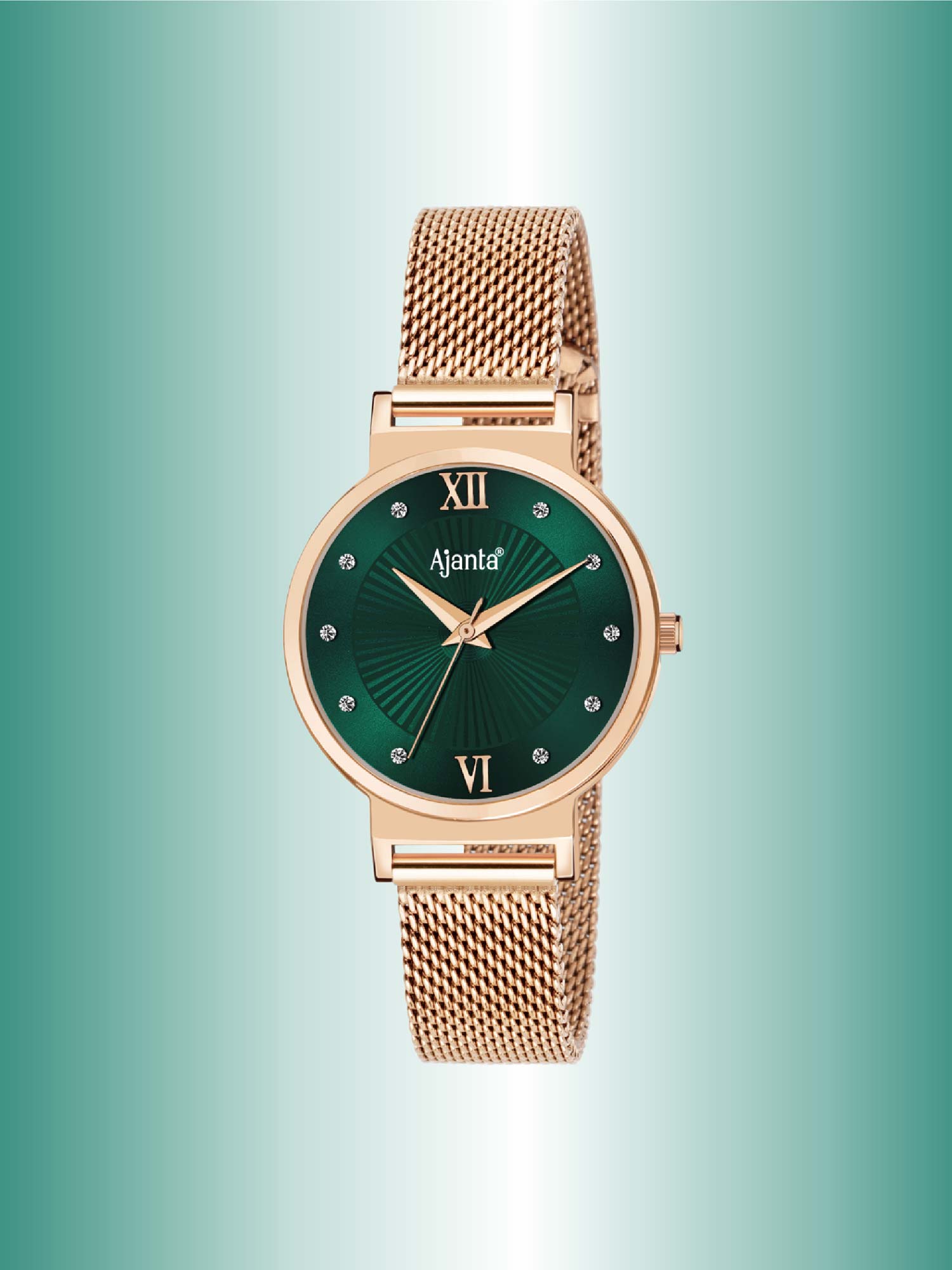 Buy Ajanta Quartz Green Dial Analog Watch For Women AWC117ESL/5