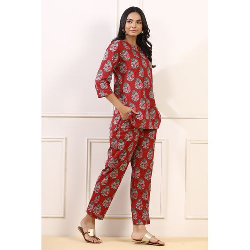 Buy cotton loungewear set online for women in India – JISORA