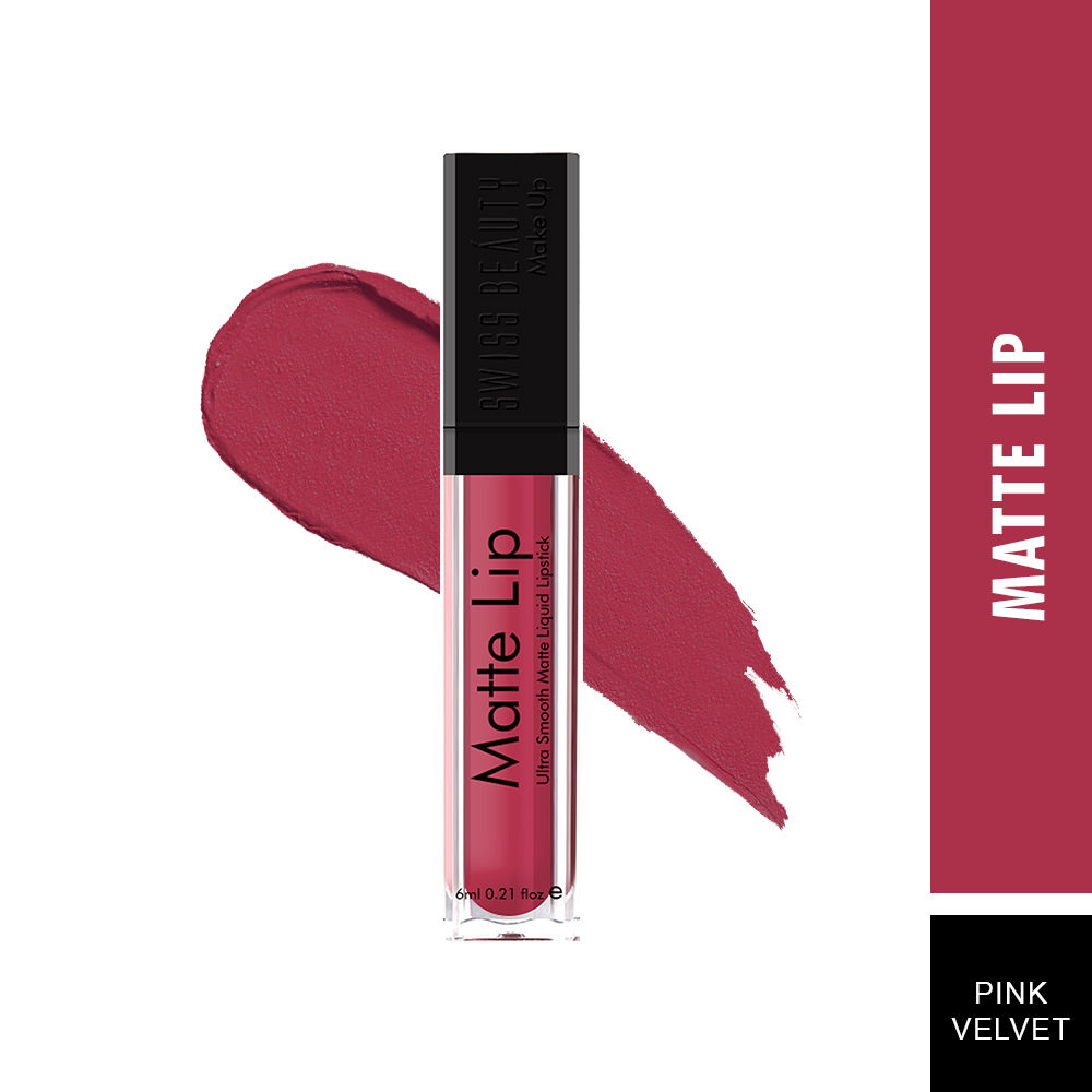 pink velvet matte lipstick