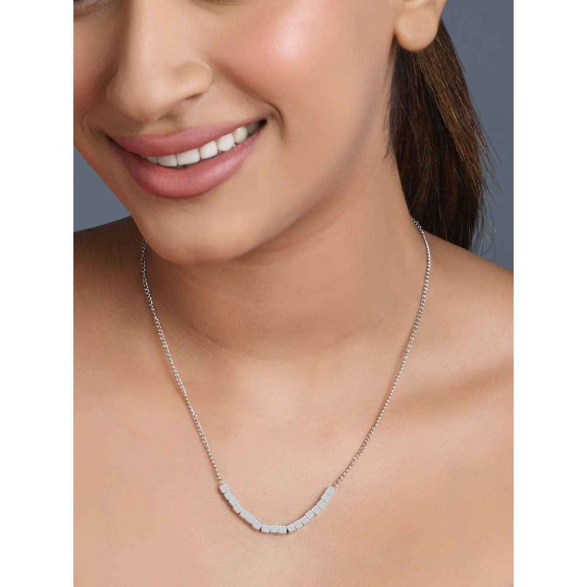 Buy Silver-Toned Necklaces & Pendants for Women by Fabindia Online |  Ajio.com