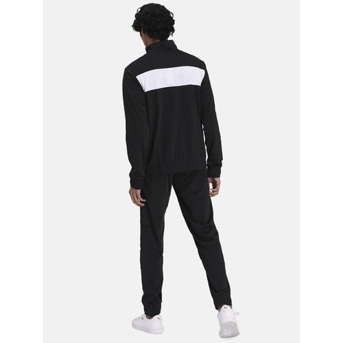 Puma Techstripe Tricot Black Suit Cl (Set of 2) (S): Buy Puma Techstripe Tricot Black Track Suit Cl (Set of 2) (S) Online at Best Price in India | NykaaMan