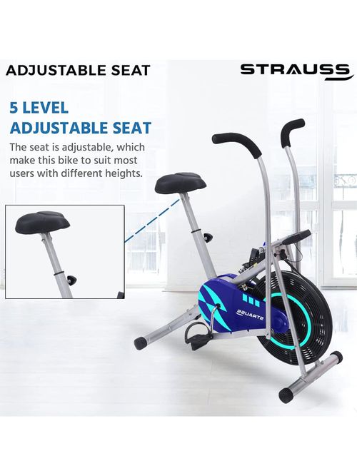 Strauss Blue Stay Fit Exercise Bike