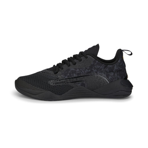 Puma Fuse Safari Glam Womens Black Training Shoes (UK 3)