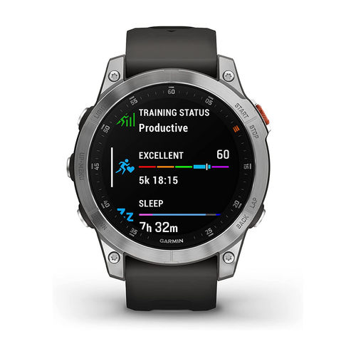 Garmin Epix Gen 2- Slate Stainless Steel- Silicone Band: Buy Garmin Epix  Gen 2- Slate Stainless Steel- Silicone Band Online at Best Price in India |  Nykaa
