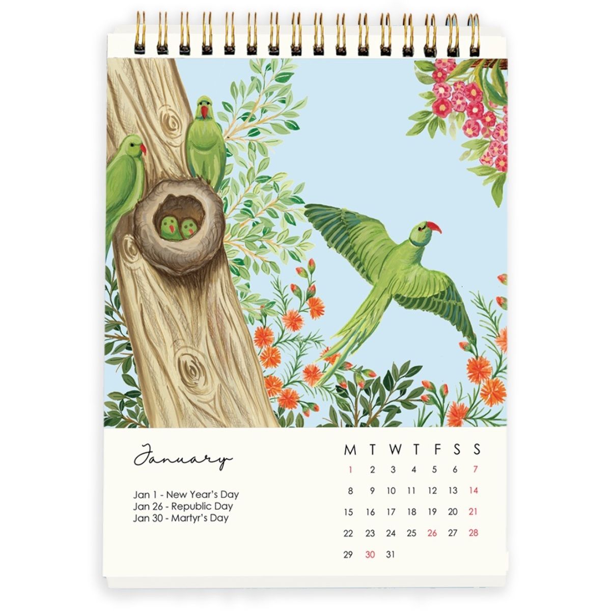 Buy Happywagon Aranya Desk Calendar 2024 Online