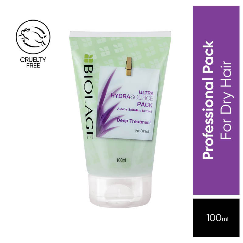 Matrix Biolage Hydrasource Plus Professional Deep Treatment Pack, Moisturizes & Hydrates Dry Hair