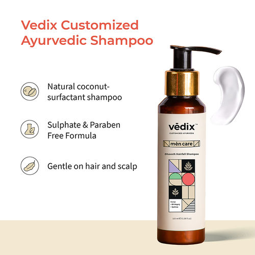 Vedix Anti Hairfall Shampoo For Men - Normal -Oily Hair - Dhavath Hair fall  Shampoo: Buy Vedix Anti Hairfall Shampoo For Men - Normal -Oily Hair -  Dhavath Hair fall Shampoo Online