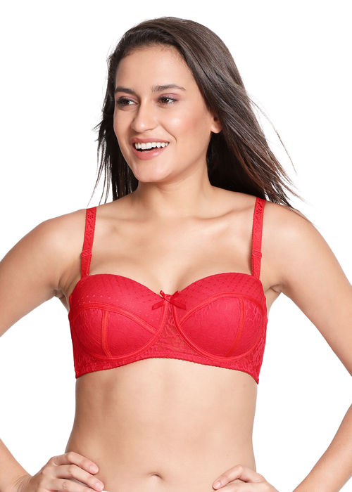 Buy ACKEE 4pcs Lady Lace Clip-On Mock Camisole Bra Insert Overlay Modesty  Panel Multicolour Online In India At Discounted Prices