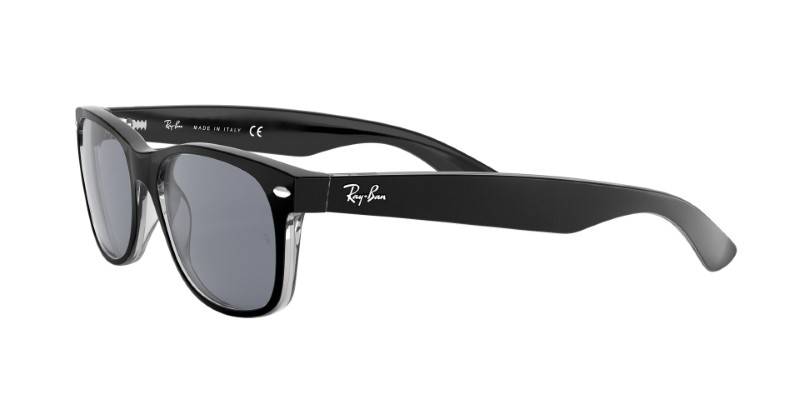 Buy Ray-Ban 0RB2132 Grey Icons Wayfarer (55 mm) Online