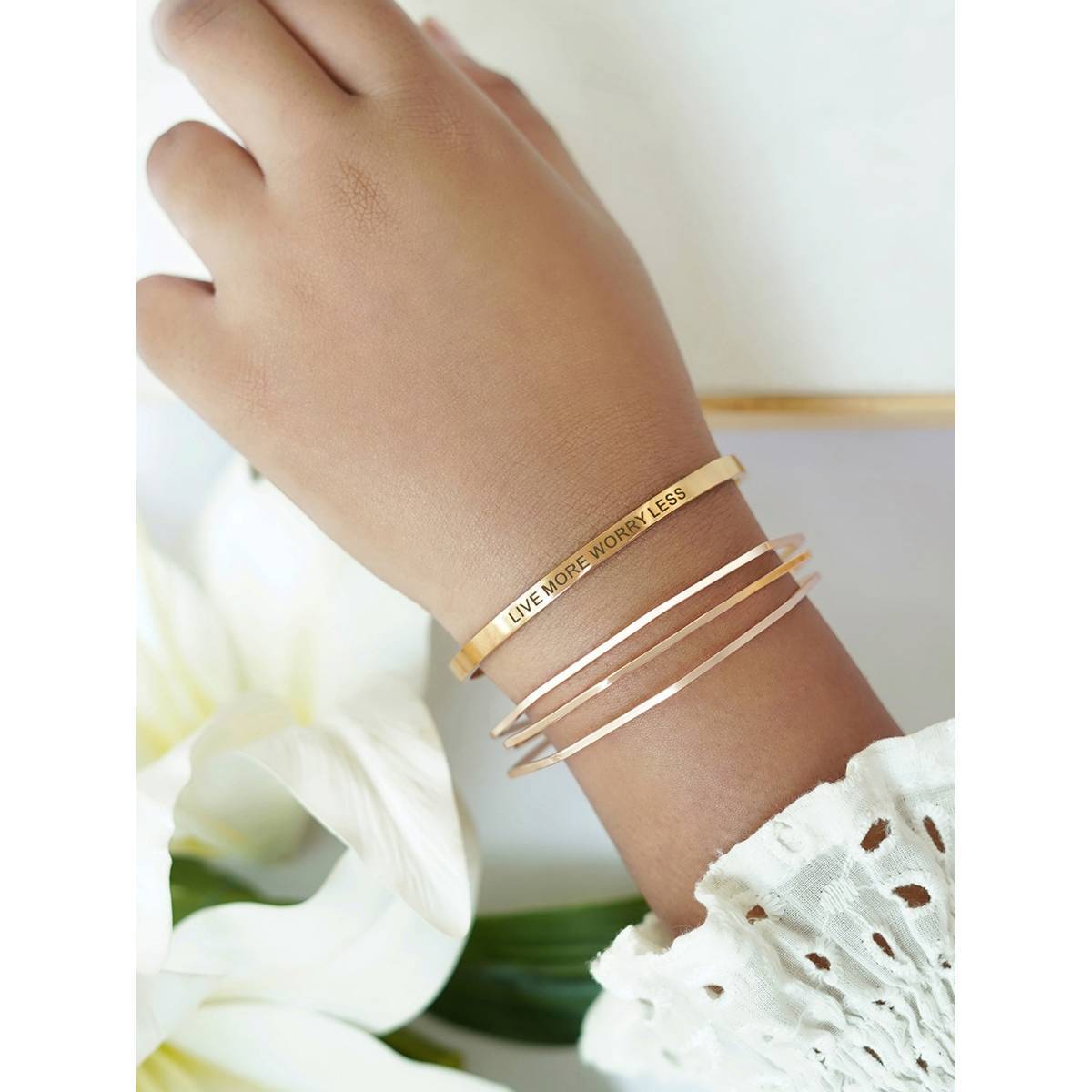 Joker & Witch Sofia Bracelet Rose Gold (Pack of 2)