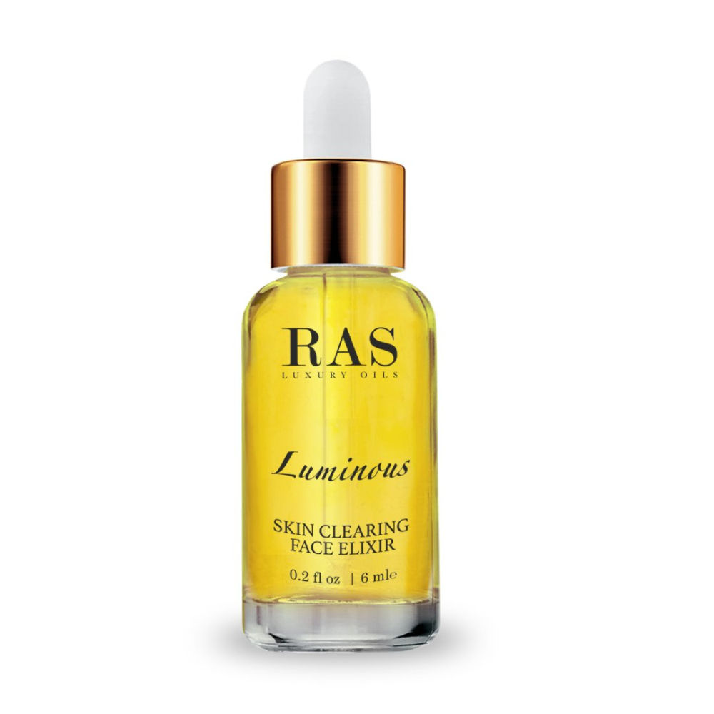 RAS Luxury Oils Luminous Skin Clearing Face Elixir + Rose Quartz Facial