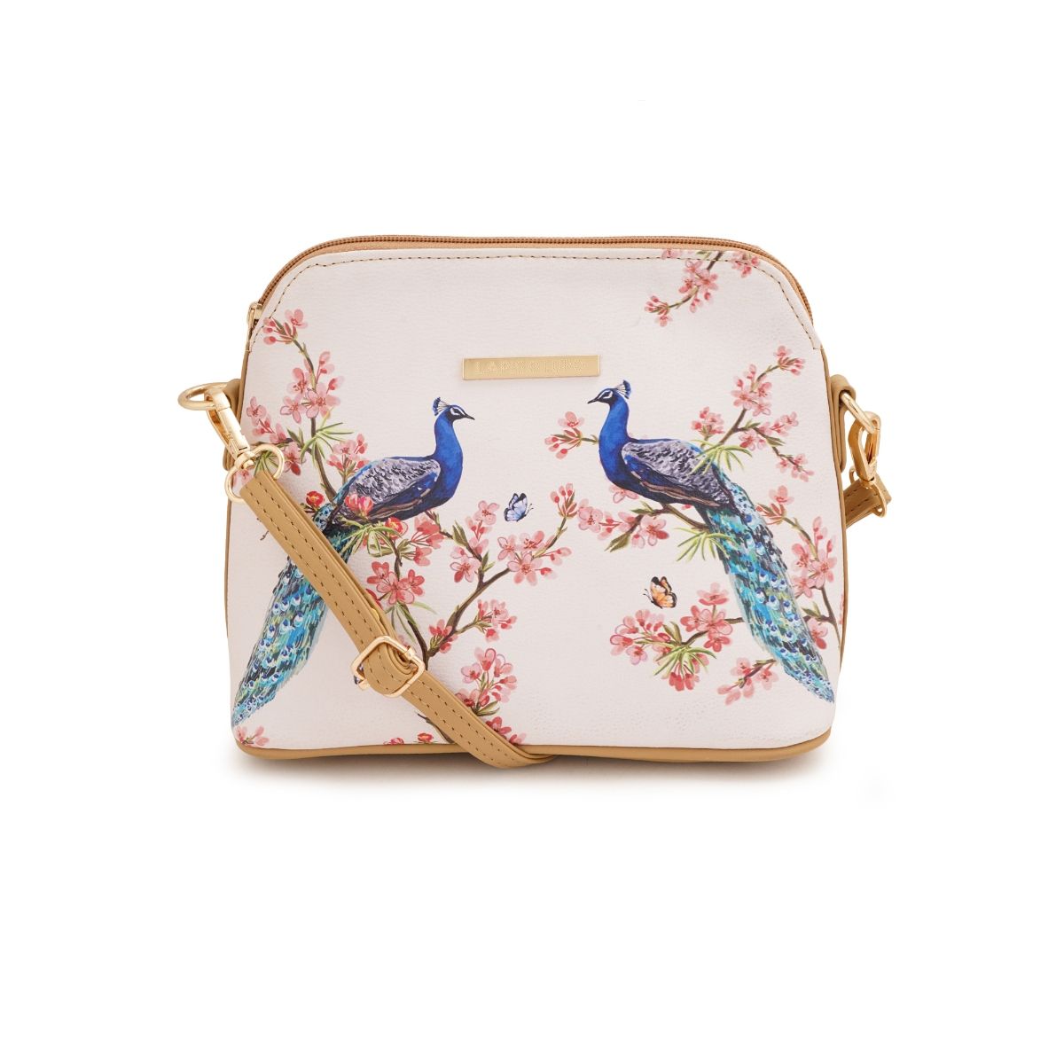 Buy Brown Handbags for Women by Golden Peacock Online | Ajio.com