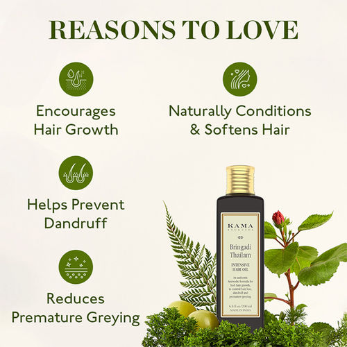 Kama Ayurveda Bringadi Intensive Hair Treatment Oil: Buy Kama Ayurveda Bringadi Intensive Hair Treatment Oil Online at Best Price in India | Nykaa Kama Ayurveda Bringadi Intensive Hair Treatment Oil: Buy Kama Ayurveda Bringadi Intensive Hair Treatment Oil Online at Best Price in India | Nykaa