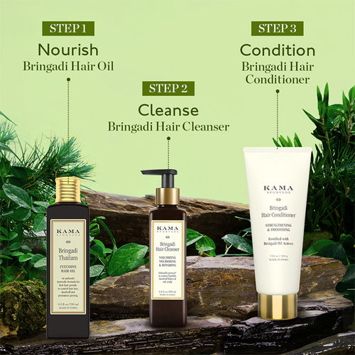 Kama Ayurveda Bringadi Intensive Hair Treatment Oil: Buy Kama Ayurveda  Bringadi Intensive Hair Treatment Oil Online at Best Price in India | Nykaa