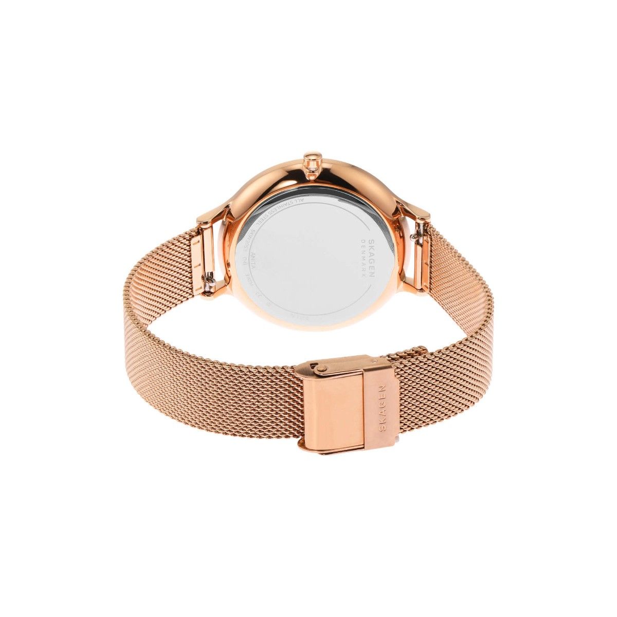 Buy Skagen Anita Rose Gold White Watch SKW3053 Online