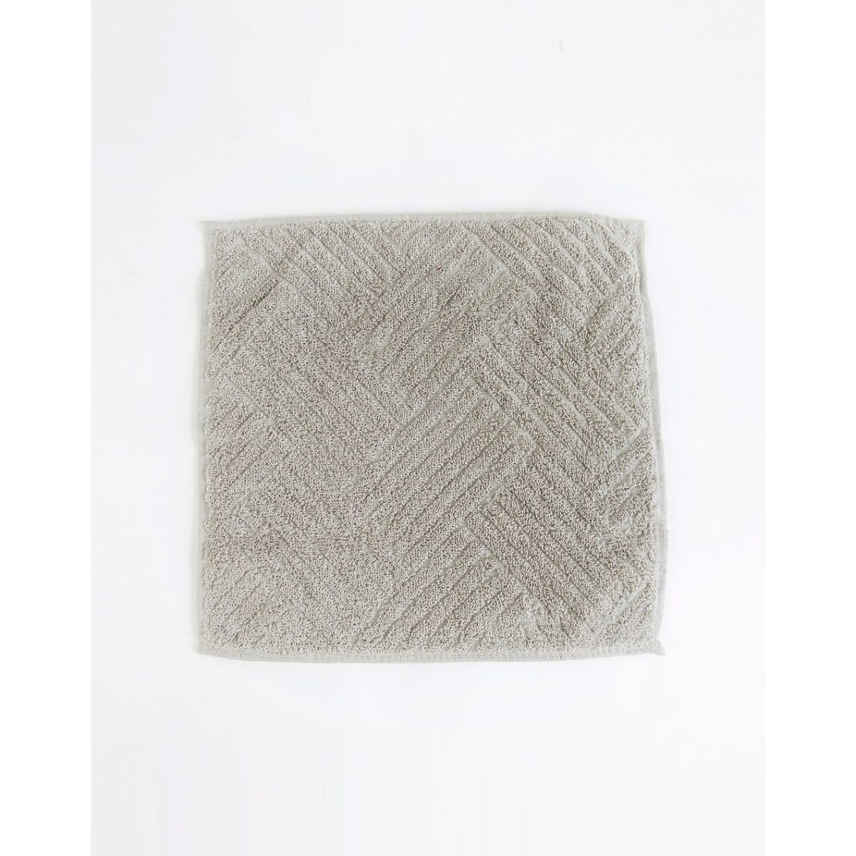 Buy Fabindia Taupe Palash Cotton Bath Towel (L) Online